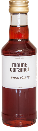 Mount Caramel - syrop różany 200ml